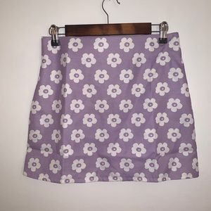 floral skirt